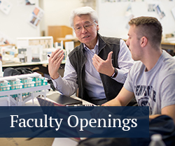 Faculty openings button